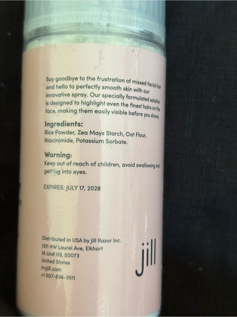 Jill Women’s Shave (dermaplane) Starter Kit: Blade, Magic Spray + wipe, manual - Picture 6 of 11